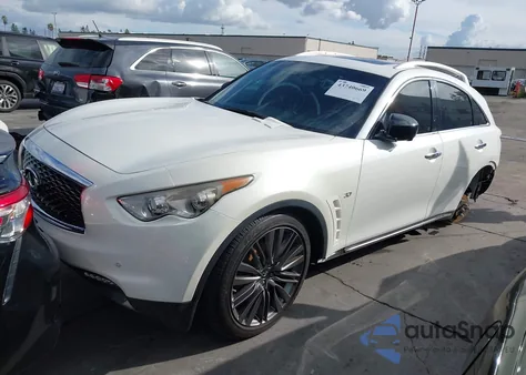 2017 Infiniti Qx70 z USA, uszkodzony, nr VIN JN8CS1MU2HM140764